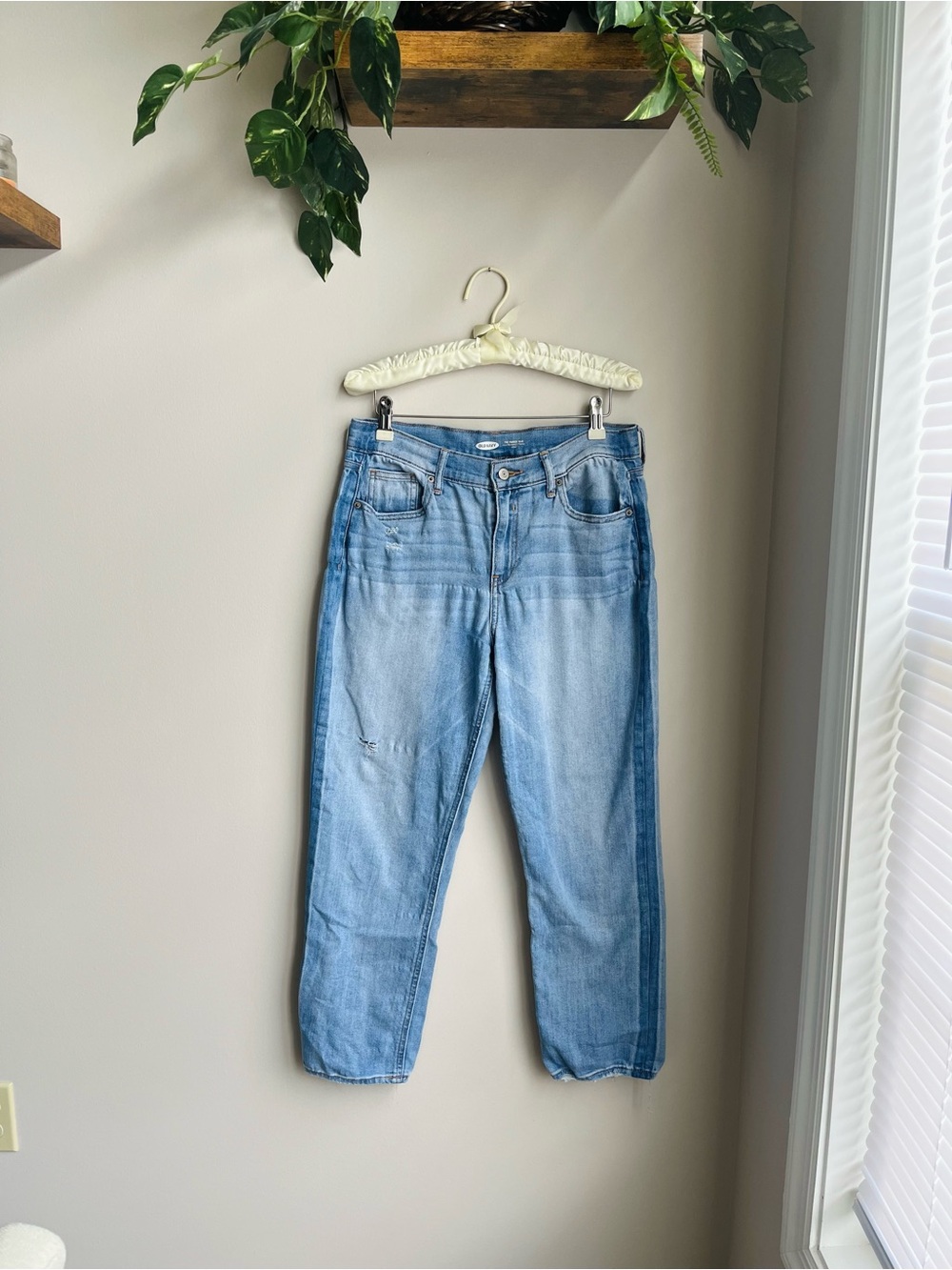 Old Navy Light Blue Boyfriend Jeans
